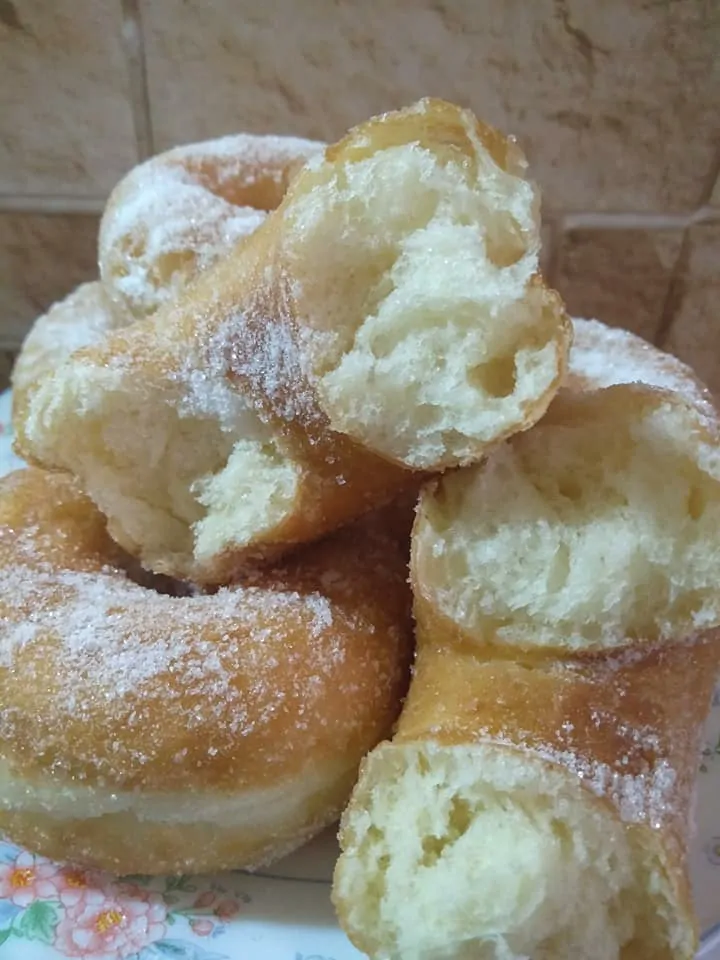 cara buat donut lembut gebu