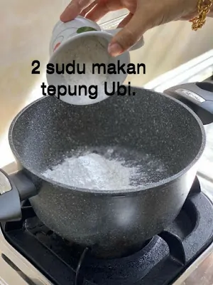 cara buat tepung pelita