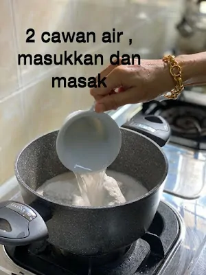 cara buat tepung pelita