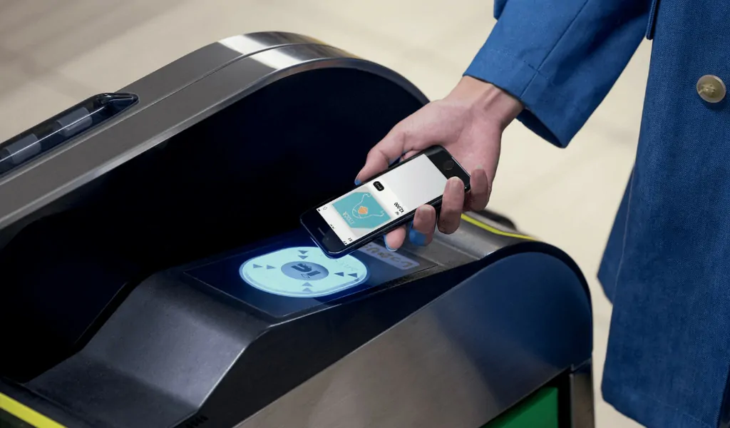 cara guna suica card di iphone