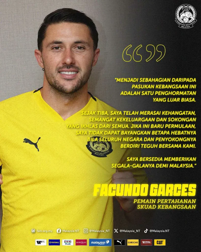 pemain warisan harimau malaya Facunda Garces
