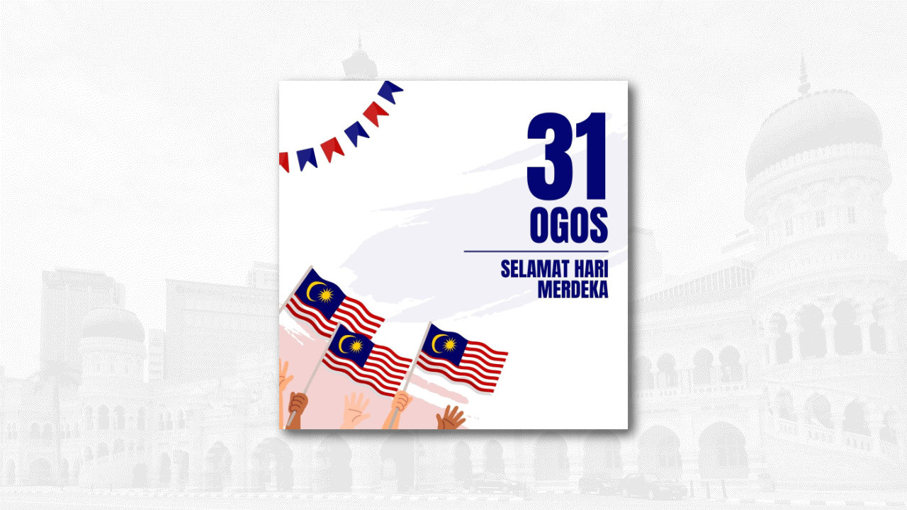 contoh poster merdeka