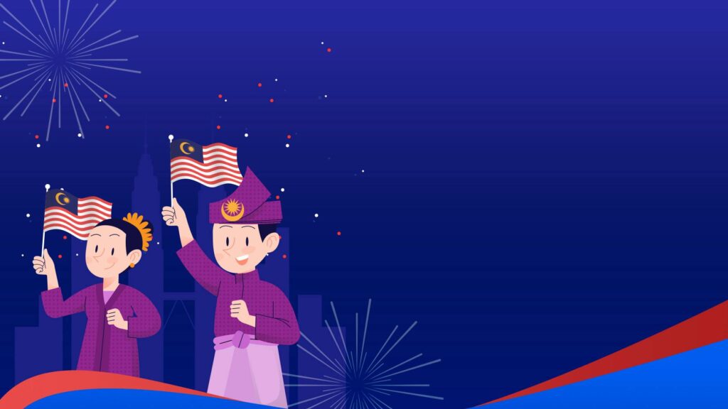 contoh poster merdeka