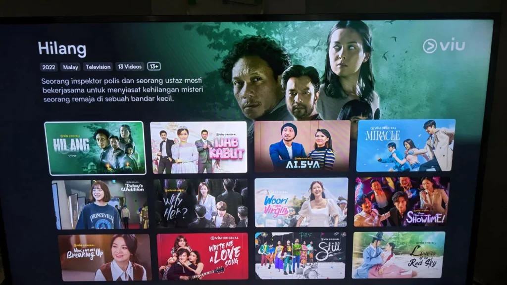 cara tonton viu di smart tv