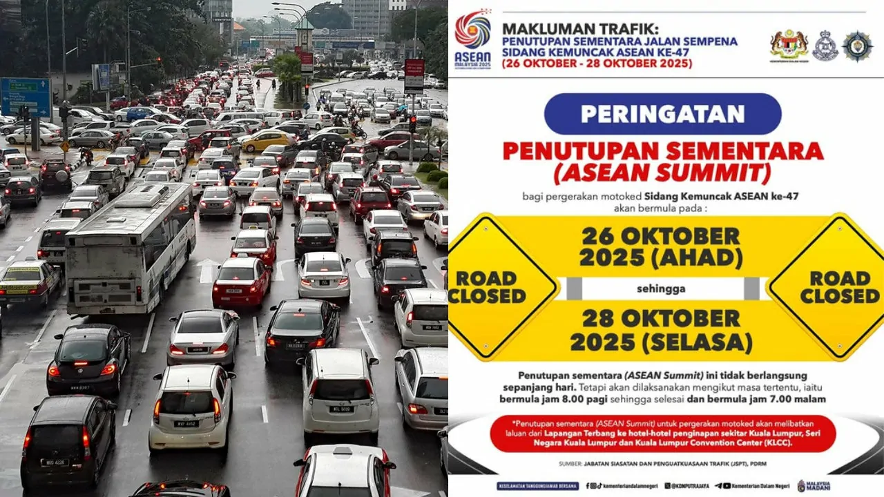 jalan kuala lumpur tutup