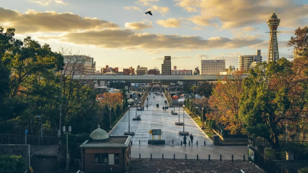 tempat menarik di osaka Tennoji Park