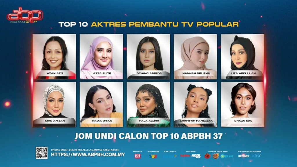 aktres pembantu tv popular