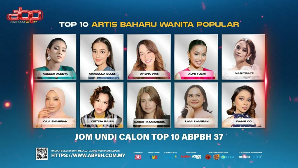 artis baharu wanita popular