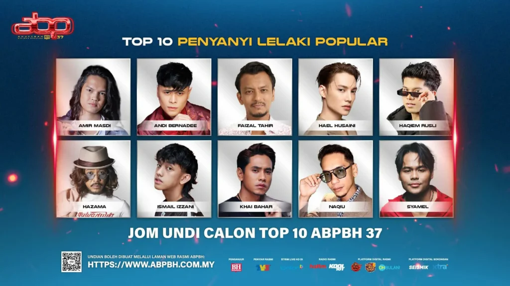 penyanyi lelaki popular