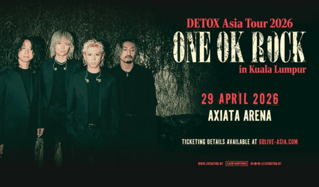 ONE OK ROCK DETOX Asia Tour 2026 in Kuala Lumpur