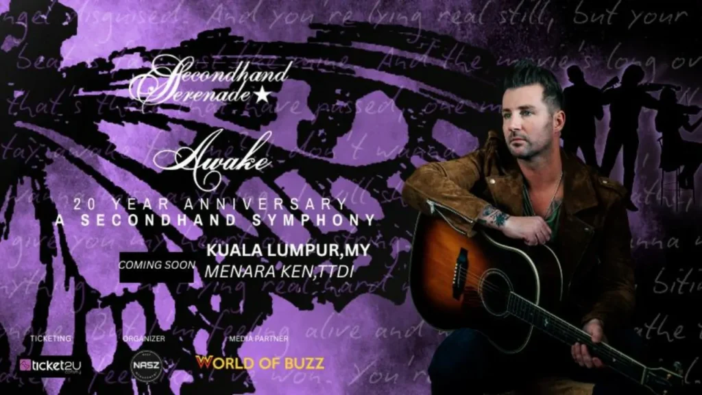 Secondhand Serenade (Awake) 20th Anniversary A Second Symphony