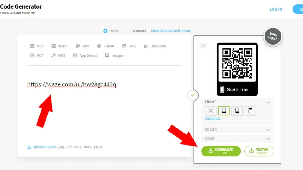 cara buat qr code kahwin