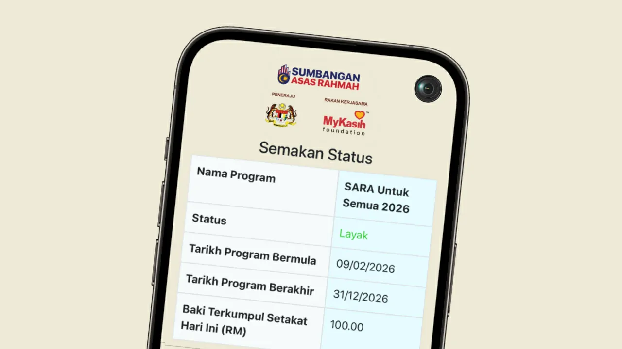 semak sara one-off 2026