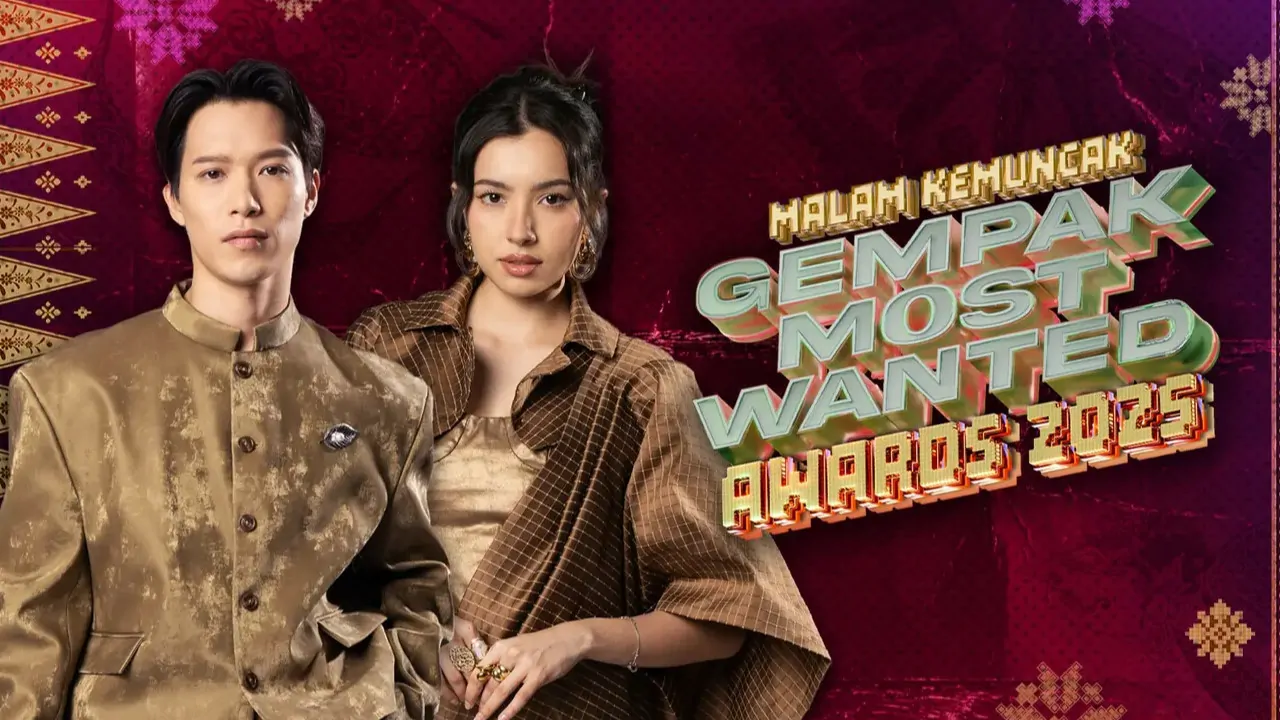 siaran langsung gempak most wanted awards 2025