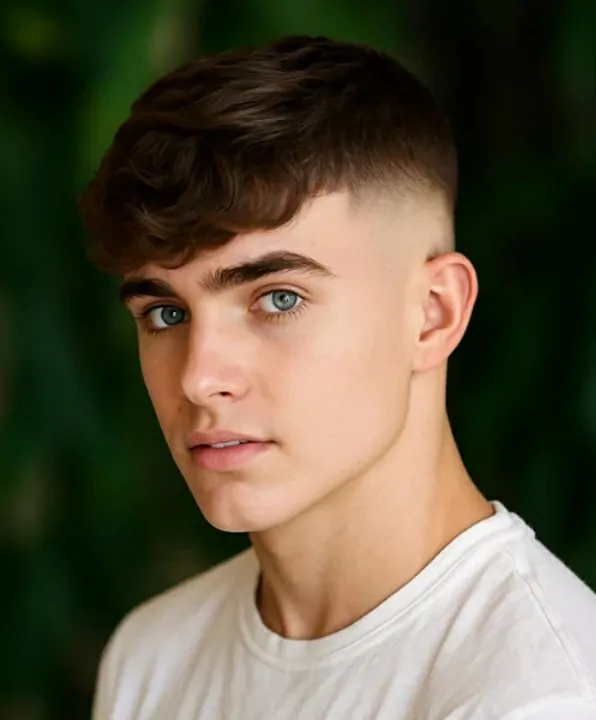 Potongan rambut French Crop