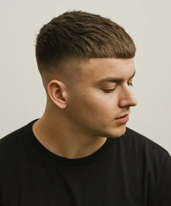 potongan rambut Caesar Cut