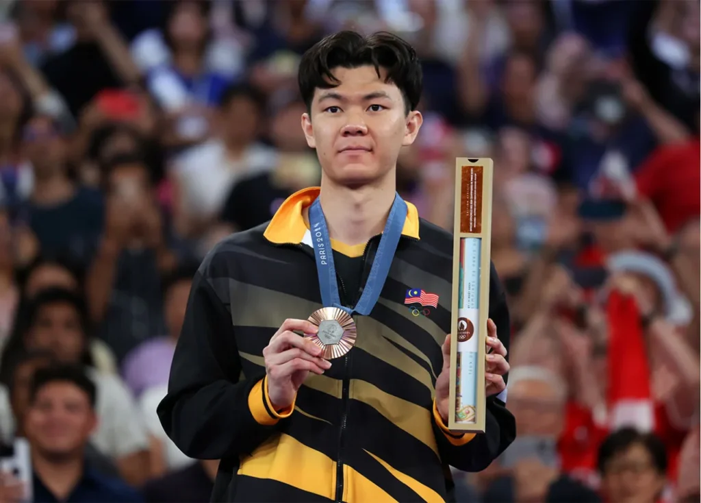 lee zii jia pingat gangsa olimpik paris 2024