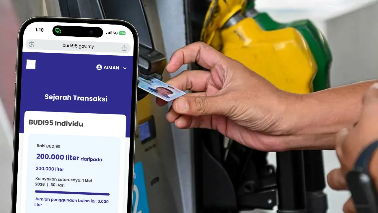 cara check baki budi95