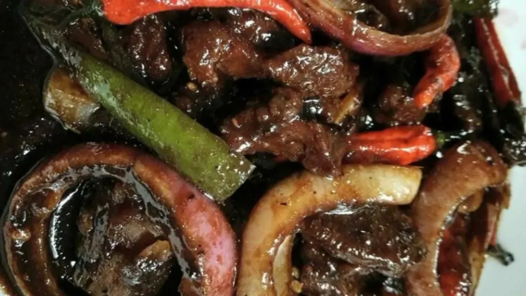 resepi daging blackpepper