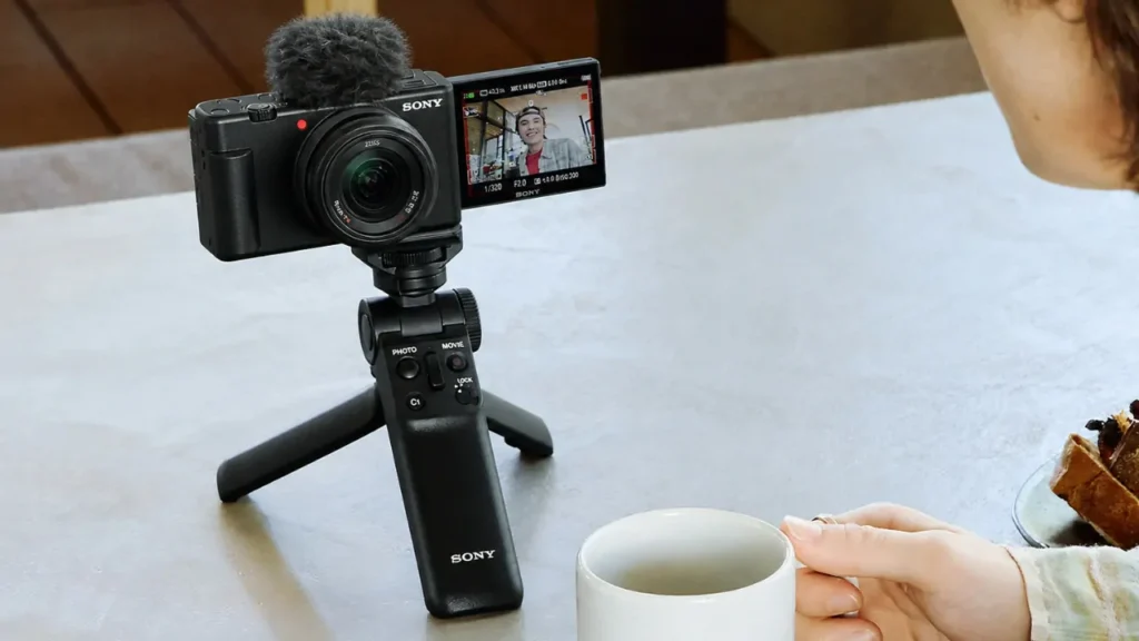 kamera untuk content creator Sony ZV-1