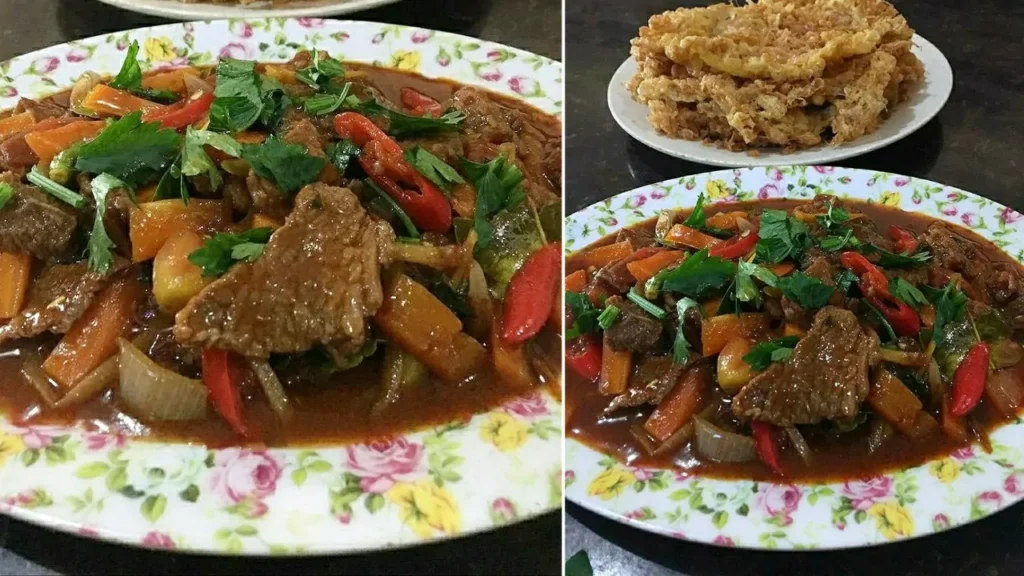 paprik daging