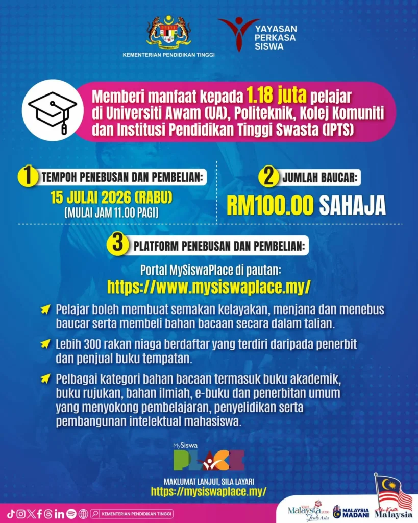 tebus baucer buku madani