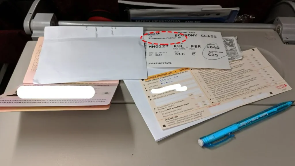 cara isi nama beli tiket kapal terbang
