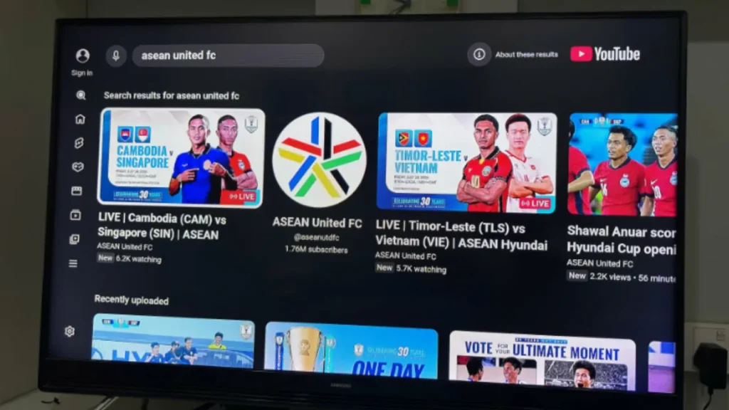 youtube asean united fc