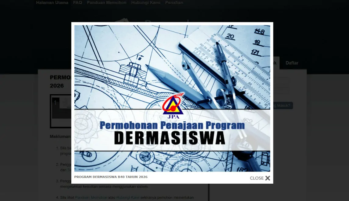 program dermasiswa 2026