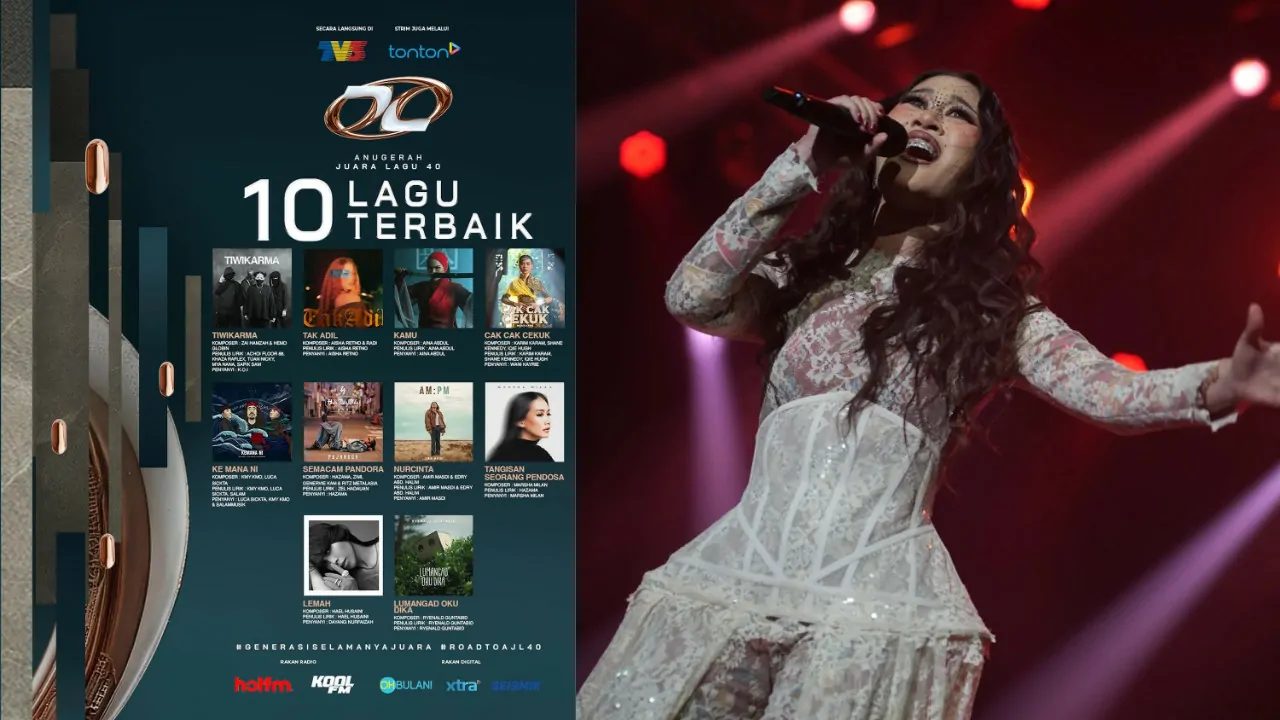 senarai lagu ajl40