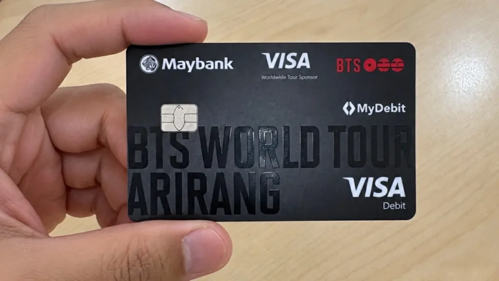 Kad Debit BTS ARIRANG maybank
