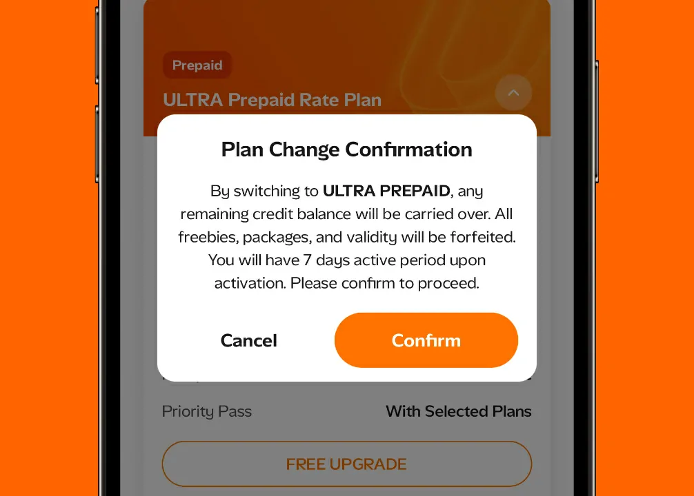 cara tukar plan prepaid u mobile guna apps