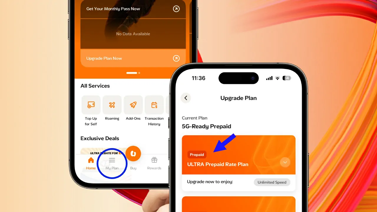 cara tukar plan prepaid u mobile