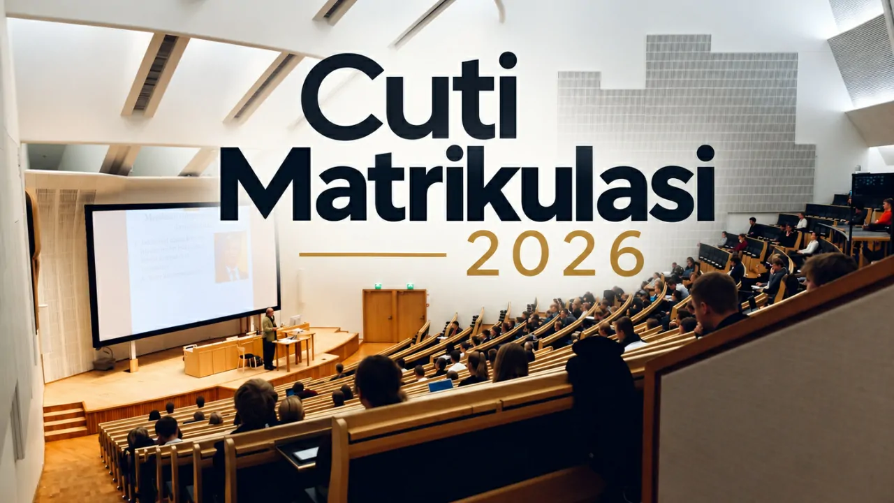 cuti matrikulasi 2026