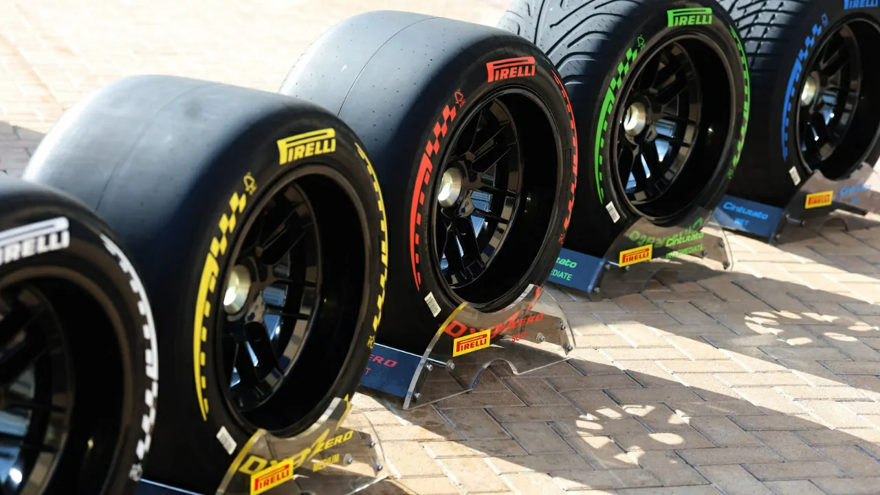 maksud 5 warna tayar f1
