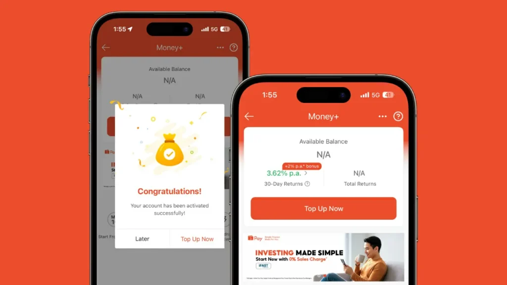 shopee money+ shopeepay